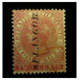 Selangor 16 used, CV $95