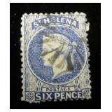 St. Helena 4 used, CV $97