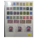 Lot, Cayman Islands mostly mint stamps