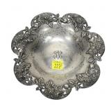 Sterling silver Tiffany & Co. 6 1/2" dish,