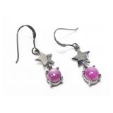 Sterling silver rhodium plated shepherd hook