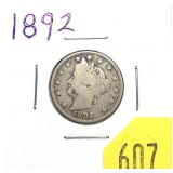 1892 Liberty nickel