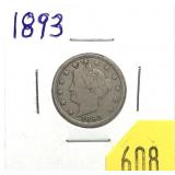1893 Liberty nickel