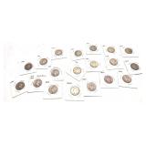 x19- Quarters, 90% silver -x19 quarters -Sold by