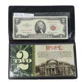 $2 red seal note series of 1963