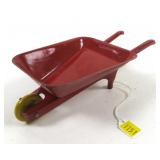 Steel Toy Wheel Barrel, 9" long