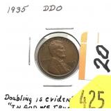 1935 Lincoln cent error