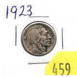 1923 Buffalo nickel
