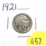 1921 Buffalo nickel