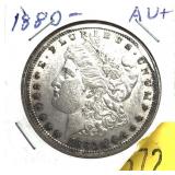1880 Morgan dollar