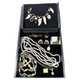 Lot, fashion jewelry, including gold filled