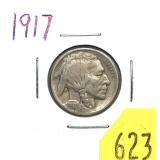 1917 Buffalo nickel