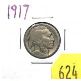 1917 Buffalo nickel
