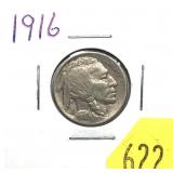 1916 Buffalo nickel