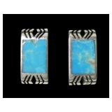 Vicki Martin Navajo sterling silver and tuquoise