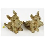 Lot, 2 Scottie Cast Metal Bookends, 6 1/2" High