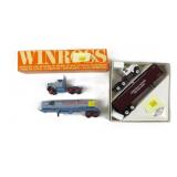 Lot, 2 Sets Winross Railroad Trucks & Trailers: