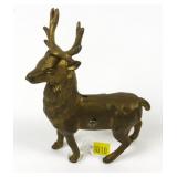 Stag Bank, Cast Iron, 6" high