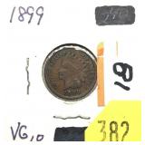 1899 Indian Head cent