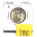 1944-S Philippines 5-cents