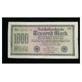 1000 German mark series of 1922