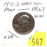 1971-S Proof quarter