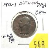 1972-S Proof quarter