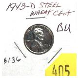 1943-D Lincoln cent