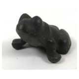 Frog Cast Iron Doorstop, 3" High, 5 1/2" long