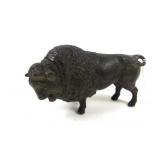 Bull or Bison Cast Metal, 7" High