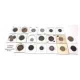 x19- World coins, mixed -x19 coins -Sold by the