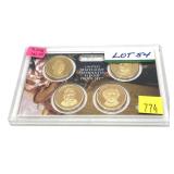 2008 Presidential dollar set