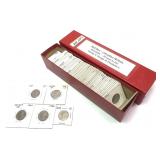 Lot, Canadian nickels, 1922-2001, 70 pcs.