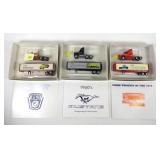 Lot, 3 Sets Winross Ford Trucks & Trailers: