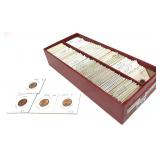 Lot, 1958-1958-D wheat cents, 150 pcs.