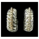 Sterling silver and 14K yellow gold VIP Designer