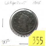 1845 U.S. Large cent