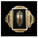 10 Yellow gold 1955 class ring, size 7. 6.5 grams