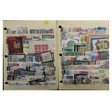 Lot, 9 Stock book Pages: Iraq, Israel, Italy,