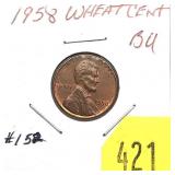 1958 Lincoln cent