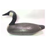 Canadian Goose Hand Carved Wooden Decoy