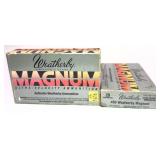 x2 - Boxes of .460 Wby. Magnum - 500 Gr.