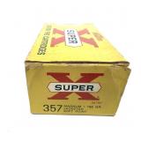 Vintage Box of .357 Mag. - 158 Gr. Jacketed S.P.