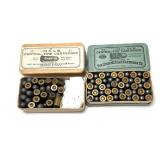 Lot, vintage .32 S & W cartridges, Peters and UMC,