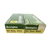 x2- Boxes of .357 Rem. Max. - 180 Gr. Semi-JKTD