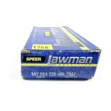 Box of .357 Sig. - 125 Gr. TMJ Speer Lawman