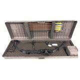 PSE Cobra Compound Bow, quiver, 6 arrows box of