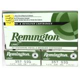 x3- Boxes of .357 Sig.- 125 Gr. MC Remington
