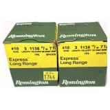 x2- Boxes of .410 Ga. 3' No. 7.5 Remington
