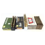 Lot, 80 Rds. of assorted .220 Swift cartridges